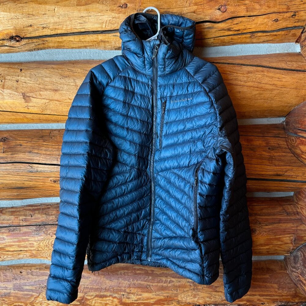 Black Diamond Approach Down Hoody. Astral Blue. Mens Large.